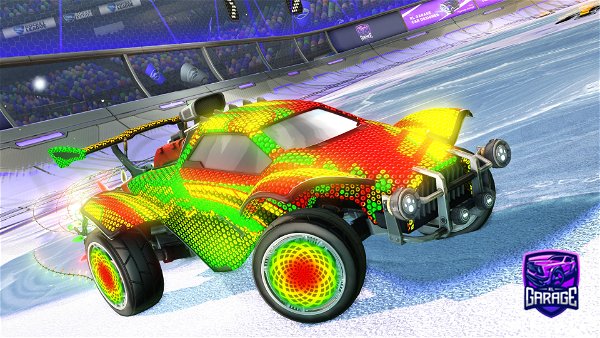 A Rocket League car design from -V3N0M-