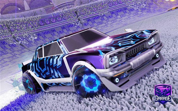 A Rocket League car design from abspielen