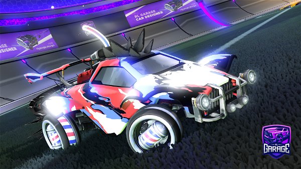 A Rocket League car design from Misha76_