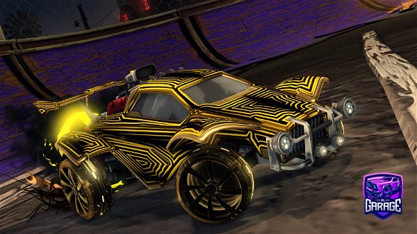 A Rocket League car design from bendyrhino