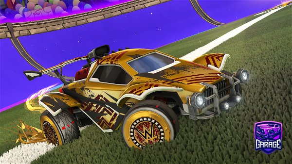 A Rocket League car design from Misha76_