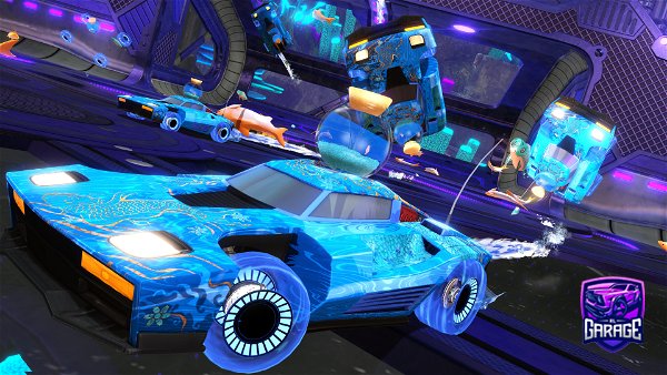 A Rocket League car design from Misha76_