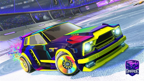 A Rocket League car design from SirDuck510