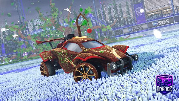 A Rocket League car design from -V3N0M-