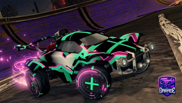 A Rocket League car design from Misha76_