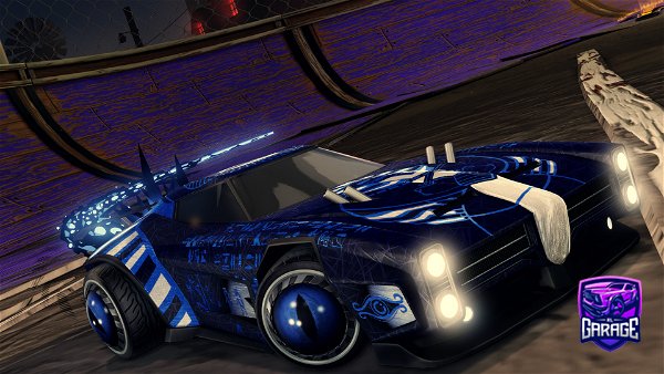 A Rocket League car design from bendyrhino