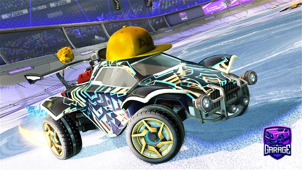 A Rocket League car design from MrRogers143