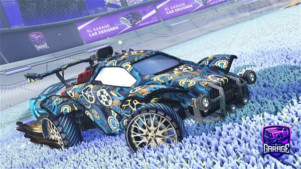 A Rocket League car design from Raiyu