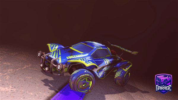 A Rocket League car design from Raiyu