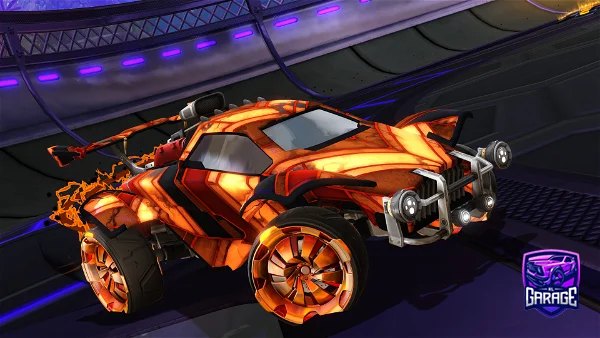 A Rocket League car design from Misha76_