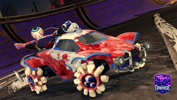 A Rocket League car design from Misha76_