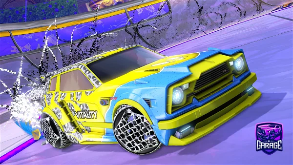 A Rocket League car design from SirDuck510