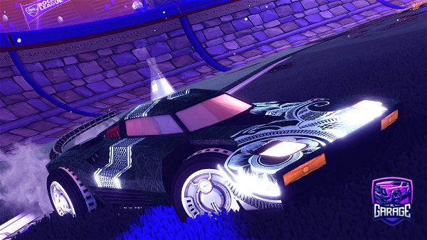 A Rocket League car design from est-oc31