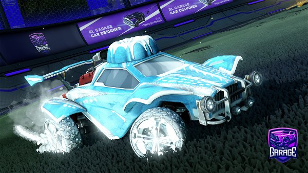 A Rocket League car design from abspielen