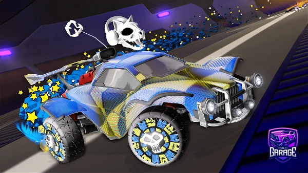 A Rocket League car design from Misha76_