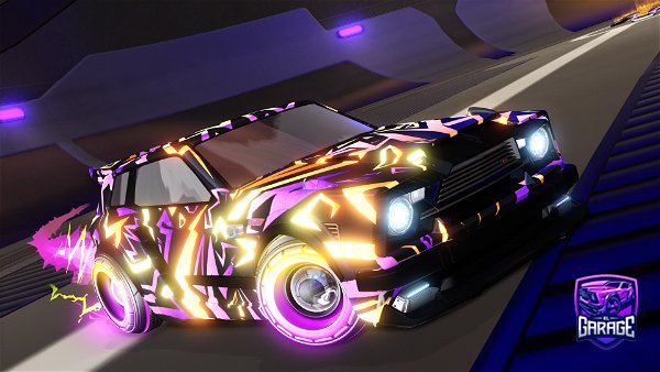 A Rocket League car design from Raiyu