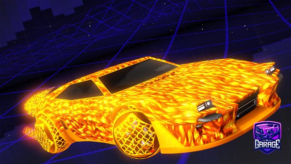 A Rocket League car design from Raiyu